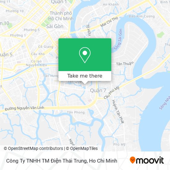 Công Ty TNHH TM Điện Thái Trung map