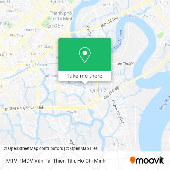 MTV TMDV Vận Tải Thiên Tân map