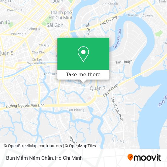 Bún Mắm Năm Chằn map