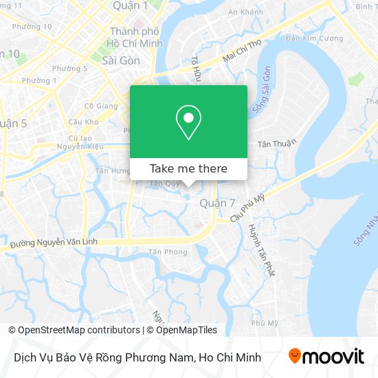 Dịch Vụ Bảo Vệ Rồng Phương Nam map