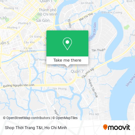 Shop Thời Trang T&t map