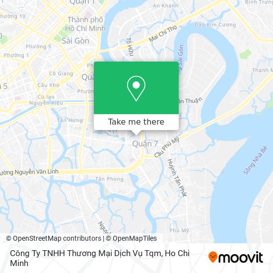 Công Ty TNHH Thương Mại Dịch Vụ Tqm map