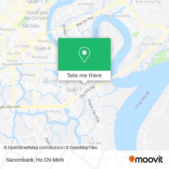 Sacombank map