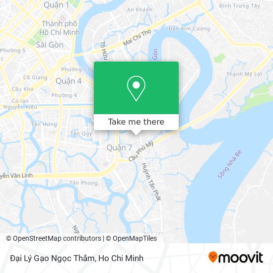 Đại Lý Gạo Ngọc Thắm map