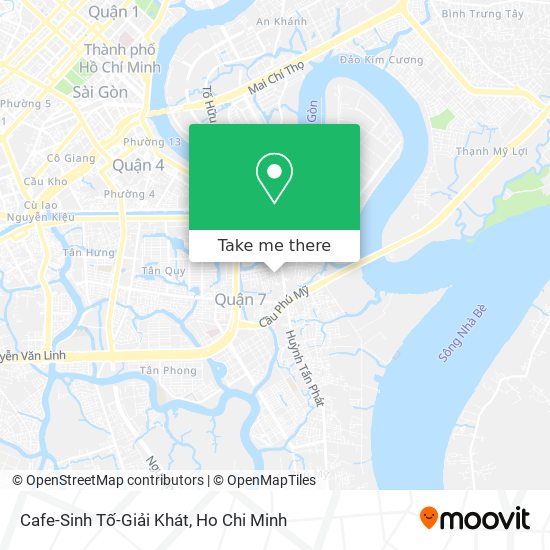 Cafe-Sinh Tố-Giải Khát map