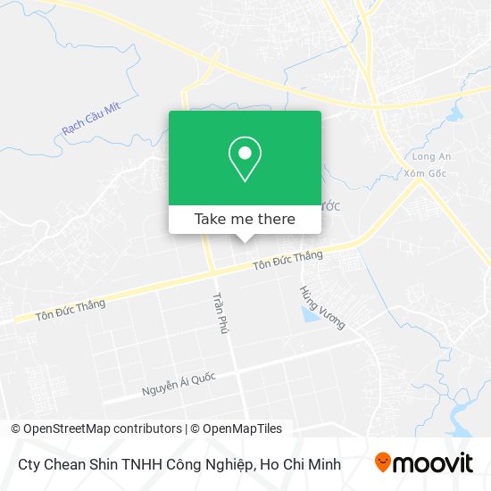 Cty Chean Shin TNHH Công Nghiệp map
