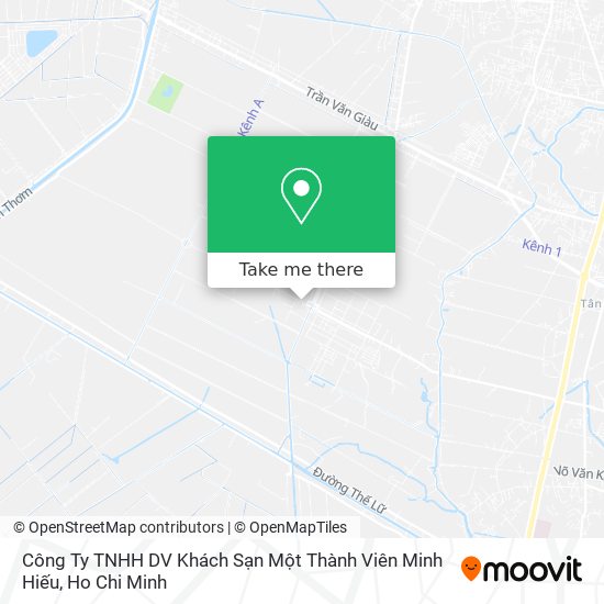 Công Ty TNHH DV Khách Sạn Một Thành Viên Minh Hiếu map