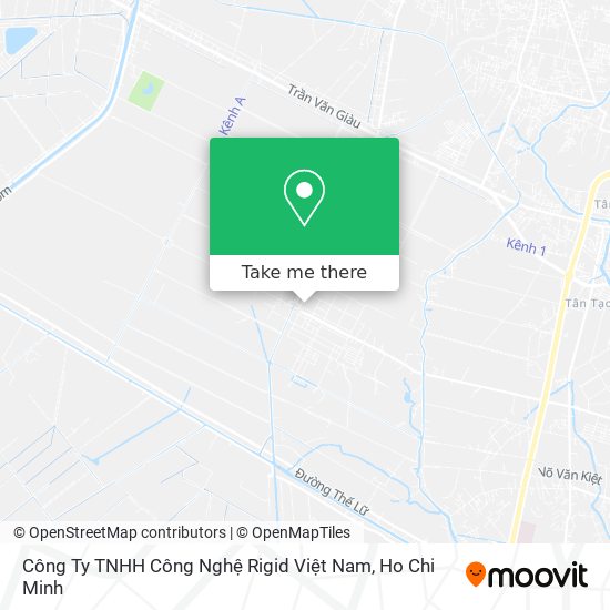 Công Ty TNHH Công Nghệ Rigid Việt Nam map