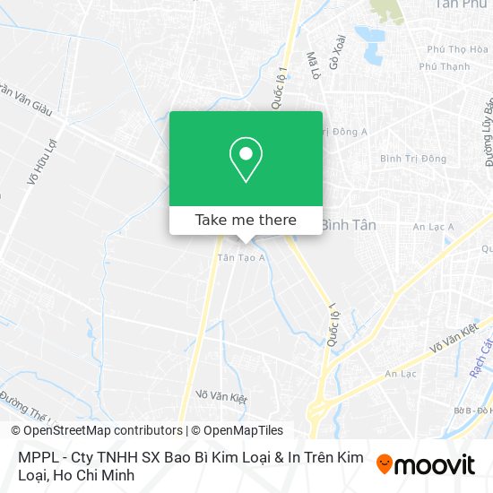 MPPL - Cty TNHH SX Bao Bì Kim Loại & In Trên Kim Loại map