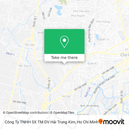 Công Ty TNHH SX TM DV Hải Trung Kim map