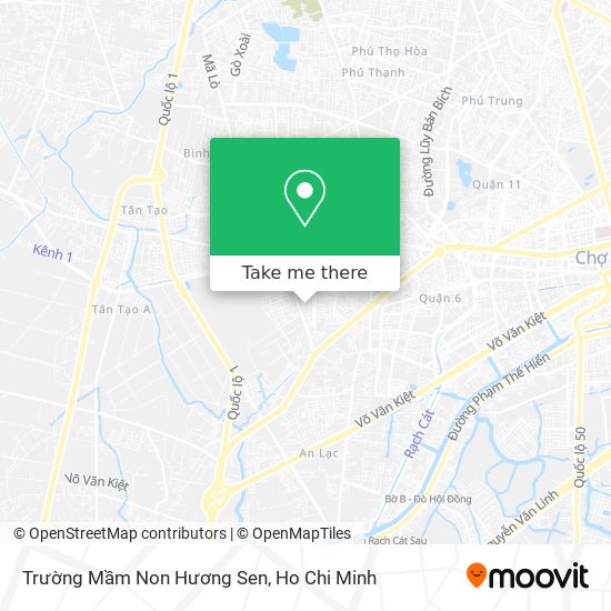 Trường Mầm Non Hương Sen map