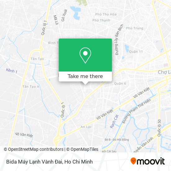 Bida Máy Lạnh Vành Đai map