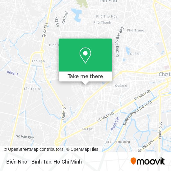 Biển Nhớ - Bình Tân map