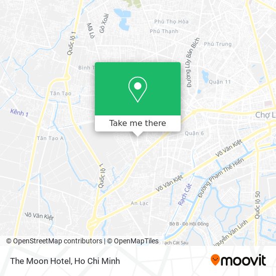 The Moon Hotel map