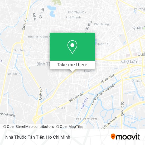 Nhà Thuốc Tân Tiến map