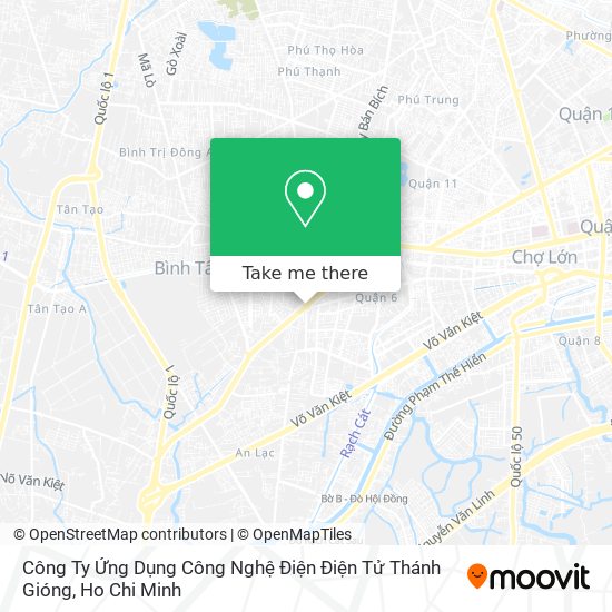 Công Ty Ứng Dụng Công Nghệ Điện Điện Tử Thánh Gióng map