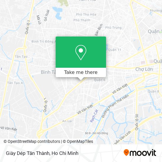 Giày Dép Tân Thành map