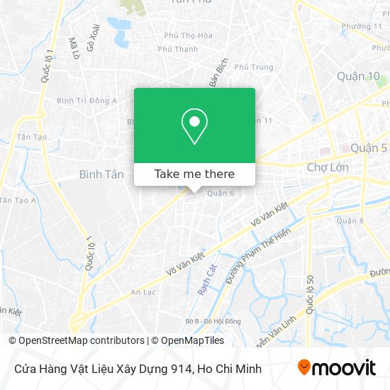 Cửa Hàng Vật Liệu Xây Dựng 914 map