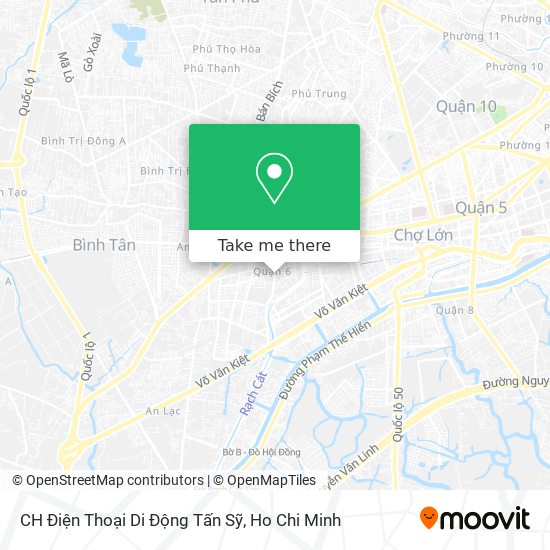 CH Điện Thoại Di Động Tấn Sỹ map