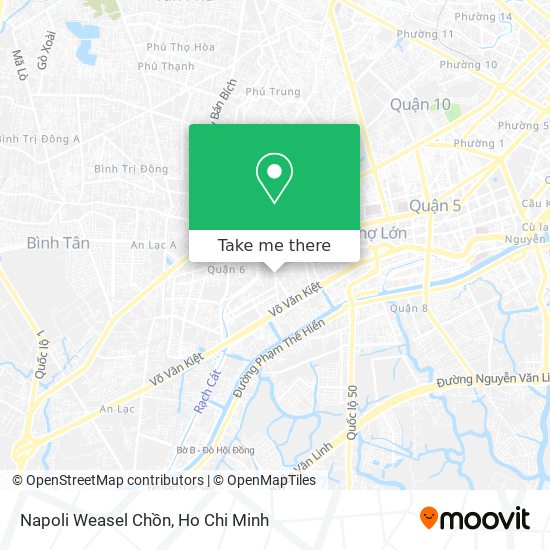 Napoli Weasel Chồn map