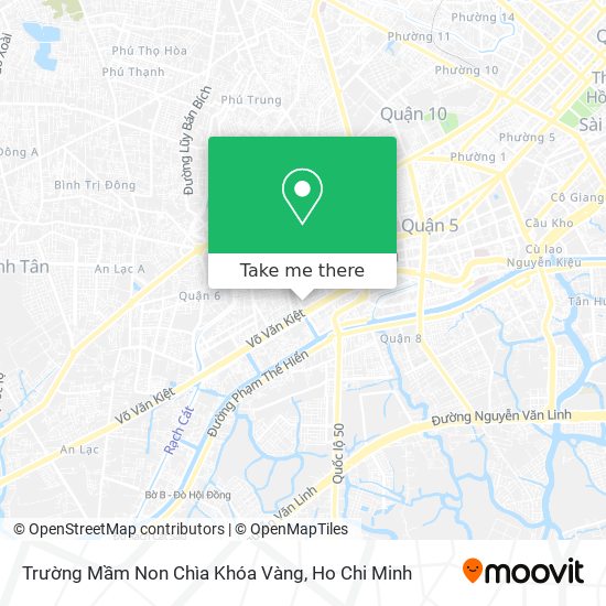 Trường Mầm Non Chìa Khóa Vàng map