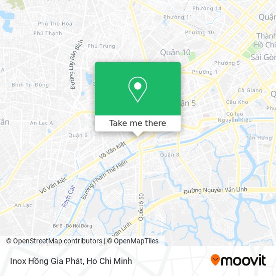 Inox Hồng Gia Phát map