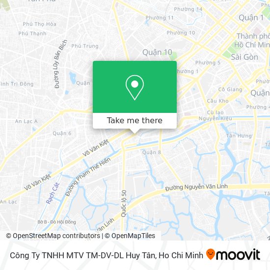 Công Ty TNHH MTV TM-DV-DL Huy Tân map