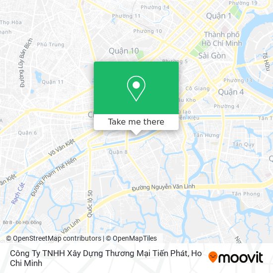 Công Ty TNHH Xây Dựng Thương Mại Tiến Phát map