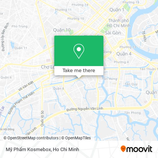Mỹ Phẩm Kosmebox map