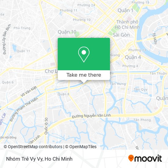 Nhóm Trẻ Vy Vy map