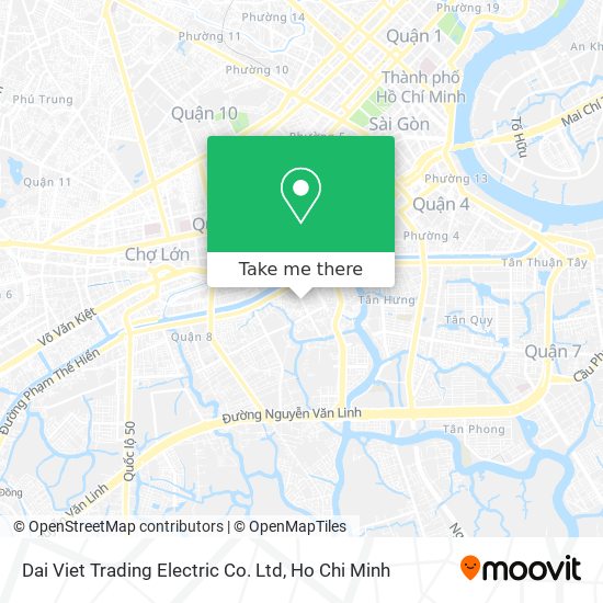 Dai Viet Trading Electric Co. Ltd map