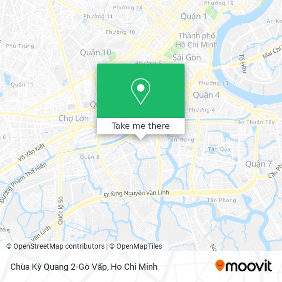 Chùa Kỳ Quang 2-Gò Vấp map