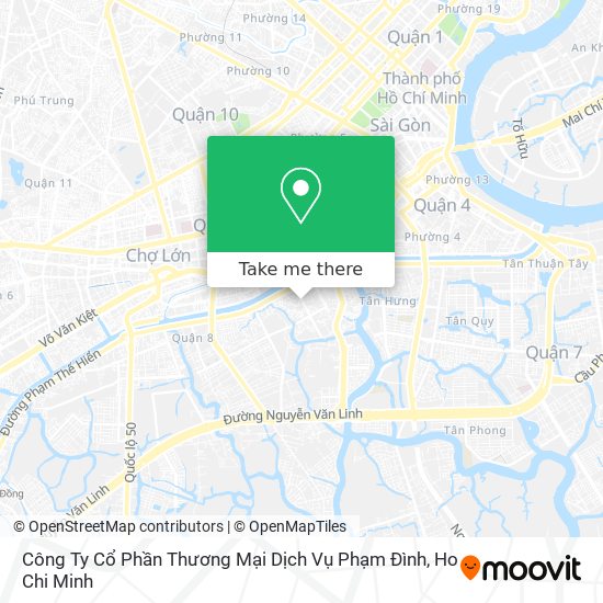 Công Ty Cổ Phần Thương Mại Dịch Vụ Phạm Đình map