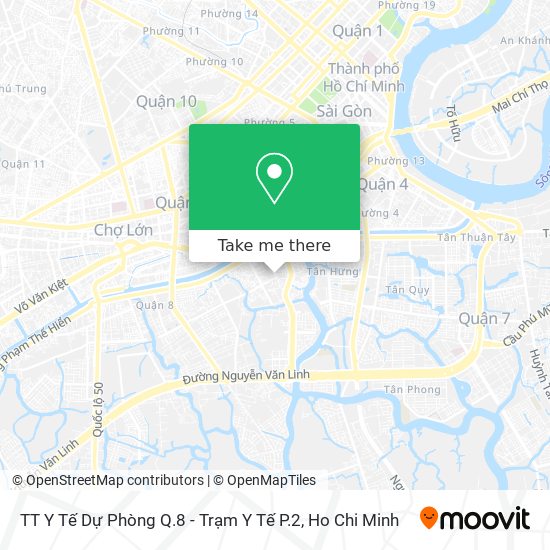 TT Y Tế Dự Phòng Q.8 - Trạm Y Tế P.2 map