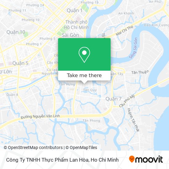 Công Ty TNHH Thực Phẩm Lan Hòa map