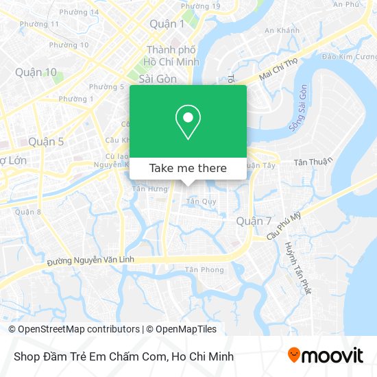 Shop Đầm Trẻ Em Chấm Com map