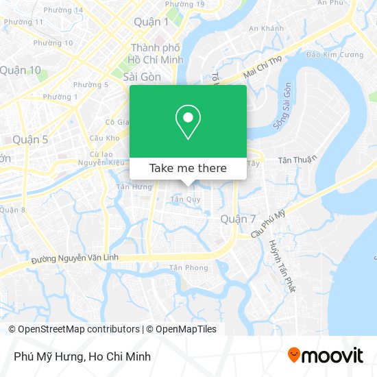 Phú Mỹ Hưng map