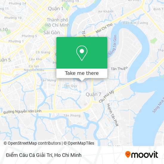 Điểm Câu Cá Giải Trí map