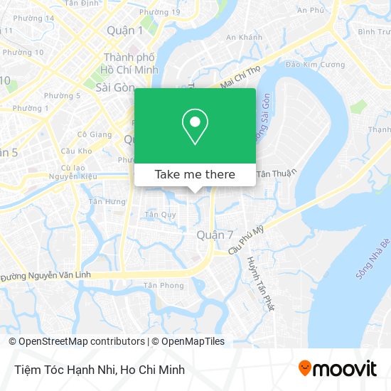 Tiệm Tóc Hạnh Nhi map