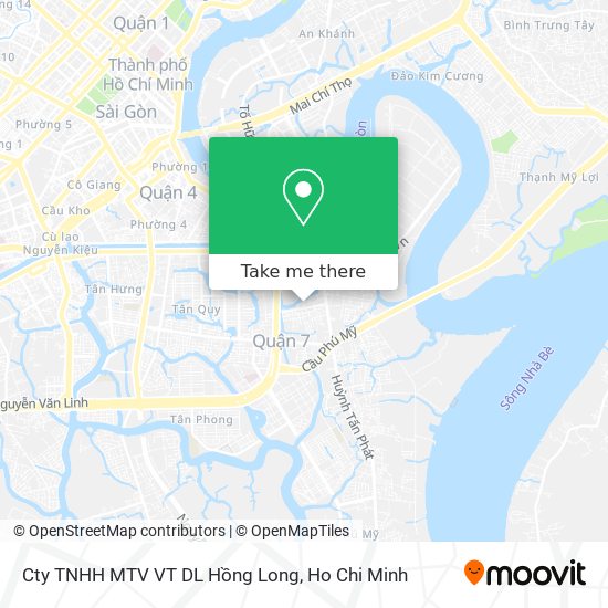 Cty TNHH MTV VT DL Hồng Long map