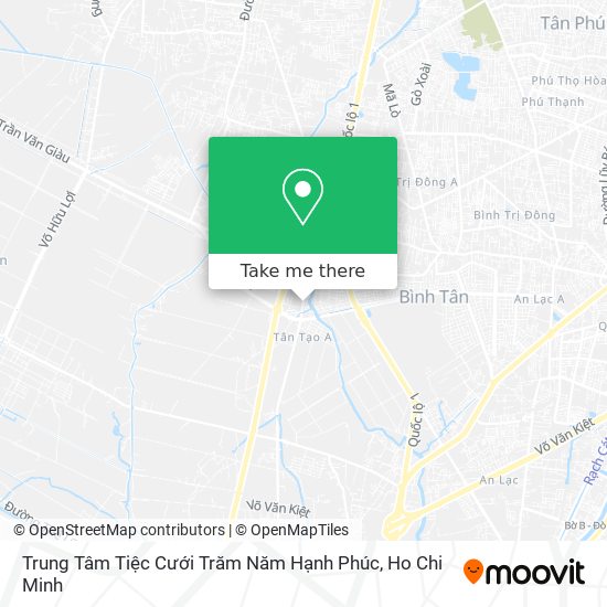 Trung Tâm Tiệc Cưới Trăm Năm Hạnh Phúc map