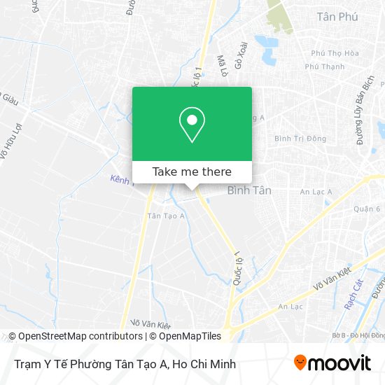 Trạm Y Tế Phường Tân Tạo A map