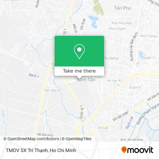 TMDV SX Trí Thạnh map