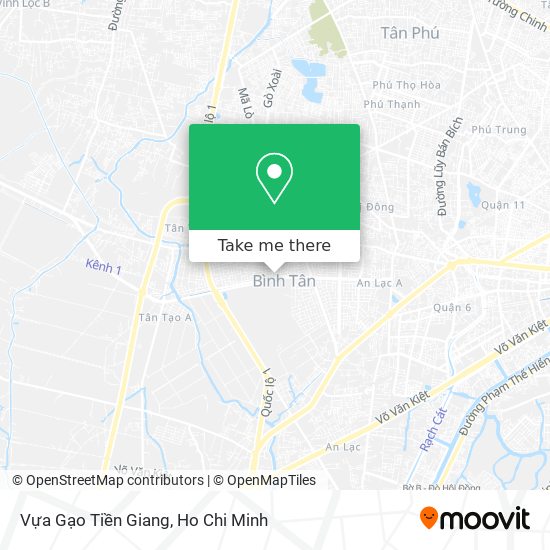Vựa Gạo Tiền Giang map