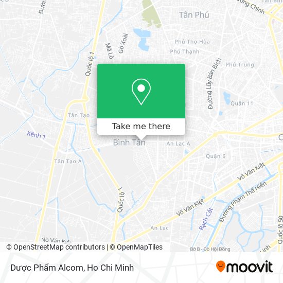 Dược Phẩm Alcom map