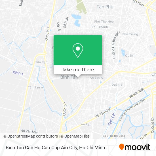 Bình Tân Căn Hộ Cao Cấp Aio City map