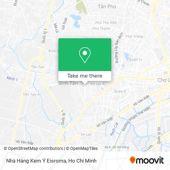 Nhà Hàng Kem Ý Eisroma map