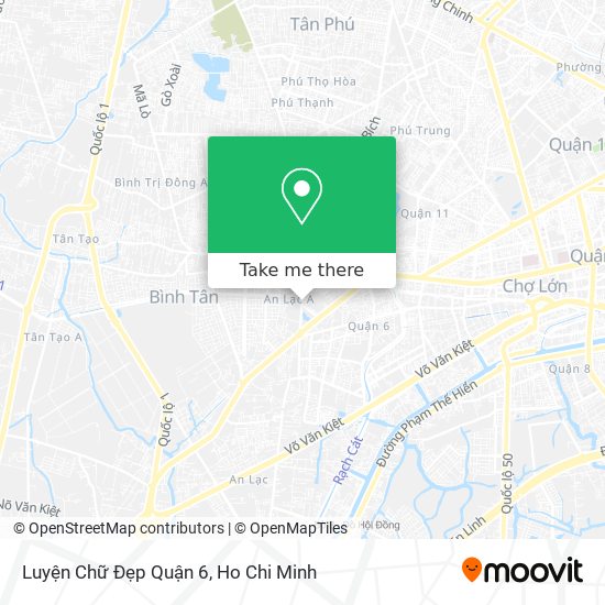 Luyện Chữ Đẹp Quận 6 map