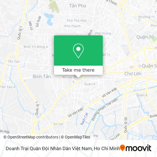 Doanh Trại Quân Đội Nhân Dân Việt Nam map