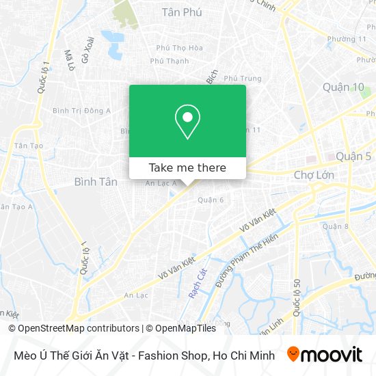 Mèo Ú Thế Giới Ăn Vặt - Fashion Shop map